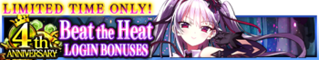 Beat the Heat Login Bonuses release banner.png