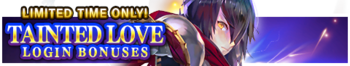 Tainted Love Login Bonuses release banner.png