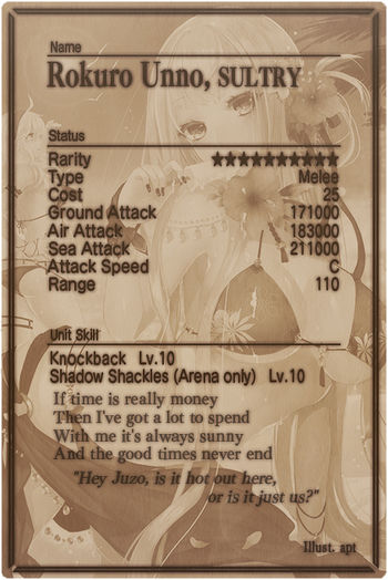 Rokuro Unno card back.jpg