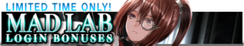 Mad Lab Login Bonuses release banner.png